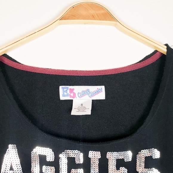 A&M Aggies TAMU 1876 Sequin Embellished Sw… - Picture 4 of 7